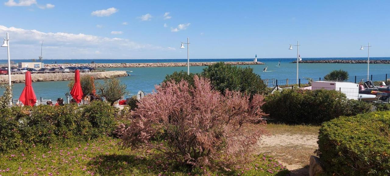 T3 Carnon, 1ère ligne 50m plage terrasse parking Mauguio Extérieur photo